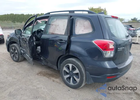 2018 Subaru Forester 2.5I из США, поврежденный, VIN JF2SJABC9JH490509